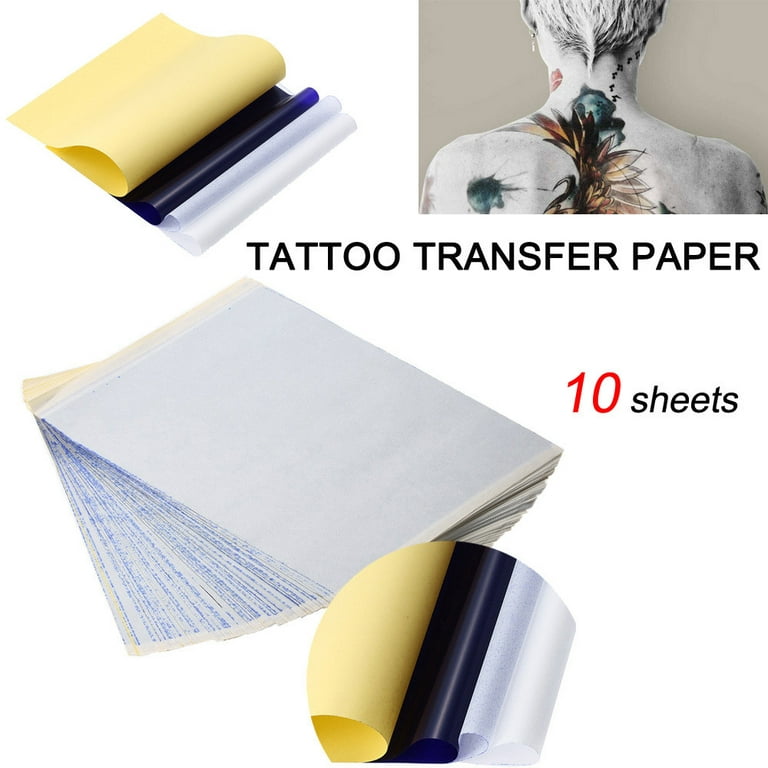SOTICA 20PCS Transfer Paper, Premium Thermal Tracing Papers for Tattooing  Stencil Paper Thermal Stencil Paper Tattoo Template Paper for Tattooing