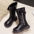 thumbnail image 6 of LvhaoGJOB Knee-High Boots for Kids Comfortable Fit Stylish Design knee-high boots kids knee-high boots All Season Footwear, 6 of 9