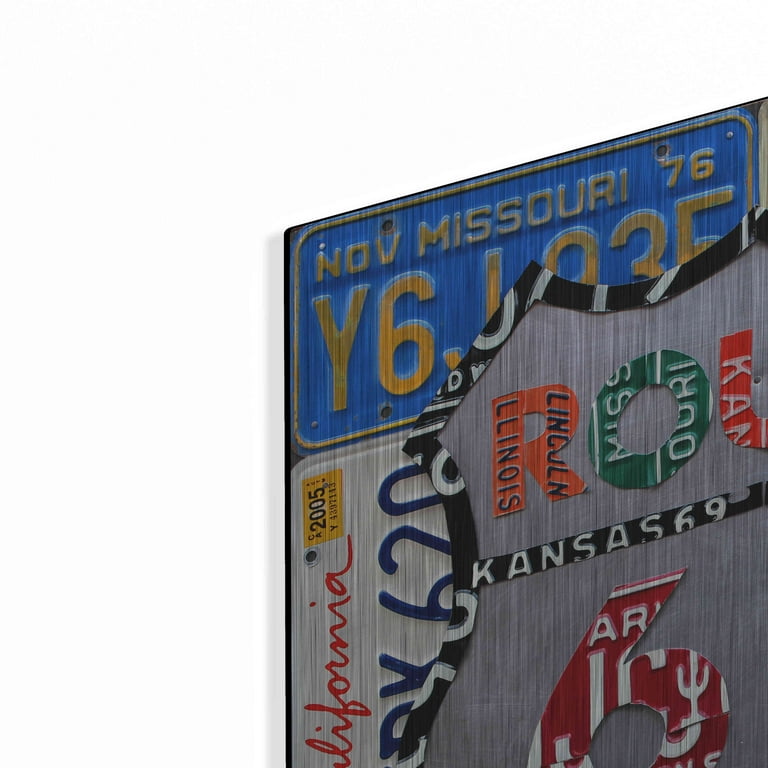 アート・デザイン・音楽 Route 66 & U.S. Highway ROUTE 66 Sign