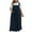 Blue, variant on New Maxi Dresses for Women 2025 Loose Squard-Neck Sleeveless Long Dress Skin-Friendly with Pocket Solid Summer Dresses for Women