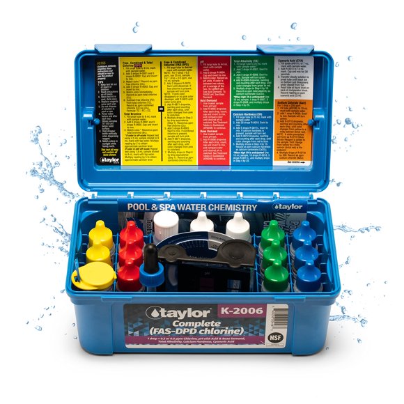 TAYLOR TECHNOLOGIES INC K-2006 KIT DE PRUEBA COMP CLORO FAS-DPD