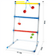 thumbnail image 3 of Juego de 2 pelotas de escalera, juego de lanzamiento de golf, juguetes para el patio, juegos al aire libre para adultos y niños, 3 of 6