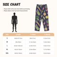 thumbnail image 2 of Pajama Pants Women, Asparagus vegetable Print Sweatpants Soft Sleep Lounge Pants, Casual PJ Bottoms Pants with Pockets, 2 of 5