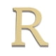 thumbnail image 2 of Fiudx Adhesivo de Pared Acrílico para Espejo, 26 Letras Del Alfabeto, Diseño Reflectante Dorado, Decoración para El Hogar y La Oficina, Arte de Pared Versátil, Fácil de Despegar y Pegar, Tamaño de 10, 2 of 3