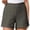 Dark Gray, variant on hlysgo Women's Yoga Shorts High Waiste Tummy Control Casual Comfy Shorts Wide Leg Workout Lounge with Pockets Black,3xL