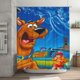 thumbnail image 1 of Cortina de ducha Scooby Doo, juego de cortinas de ducha con dibujos animados encantadores para niños, niñas, dormitorio universitario, baño, accesorios de decoración de bañera a prueba de agua con 12, 1 of 8