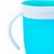 thumbnail image 1 of Taza de entrenamiento de 240 ml de capacidad, con sellado de 360 grados y asas dobles, de silicona para bebés, para viajes en casa, color azul, 1 of 12