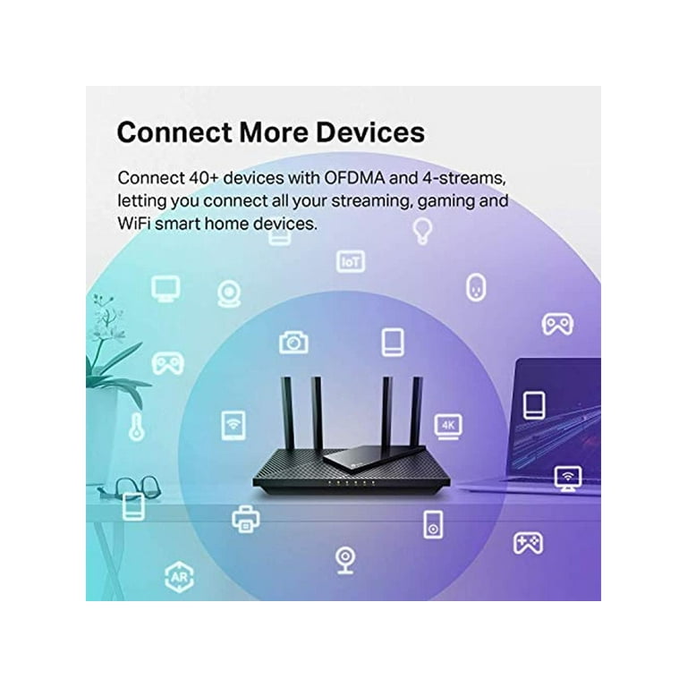 TP-Link WiFi 6 Router AX1800 Smart WiFi Router (Archer AX21 TP-Link WiFi 6 Router AX1800 Smart WiFi Router (Archer AX21