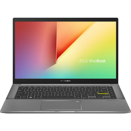 ASUS VivoBook S14 14" FHD Laptop, Intel Core i5-1135G7, 8GB RAM, 512GB SSD, Windows 10 Home/Windows, Light Gray, S433EA-DH51