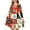 B-Red, variant on Kids Christmas Dresses for Girls Long Sleeve Classic Christmas Graphic A-Line Dresses Flowy Fall Dresses Christmas Dress Girls Size 7-8 Years