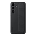 thumbnail image 2 of SAMSUNG Galaxy S25 FE Funda protectora para teléfono con agarre de pie y soporte, manos libres, agarre seguro, diseño suave y cómodo, versión de EE. UU., color negro, 2 of 9