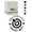 Black, variant on Printtoo Personalized Teachers&nbsp;Stamp Target Met! Teachers Name Self-Inking Rubber Stamp Achievement Message For Students Classroom & Homework Supplies,Purple - 30 x 30 mm