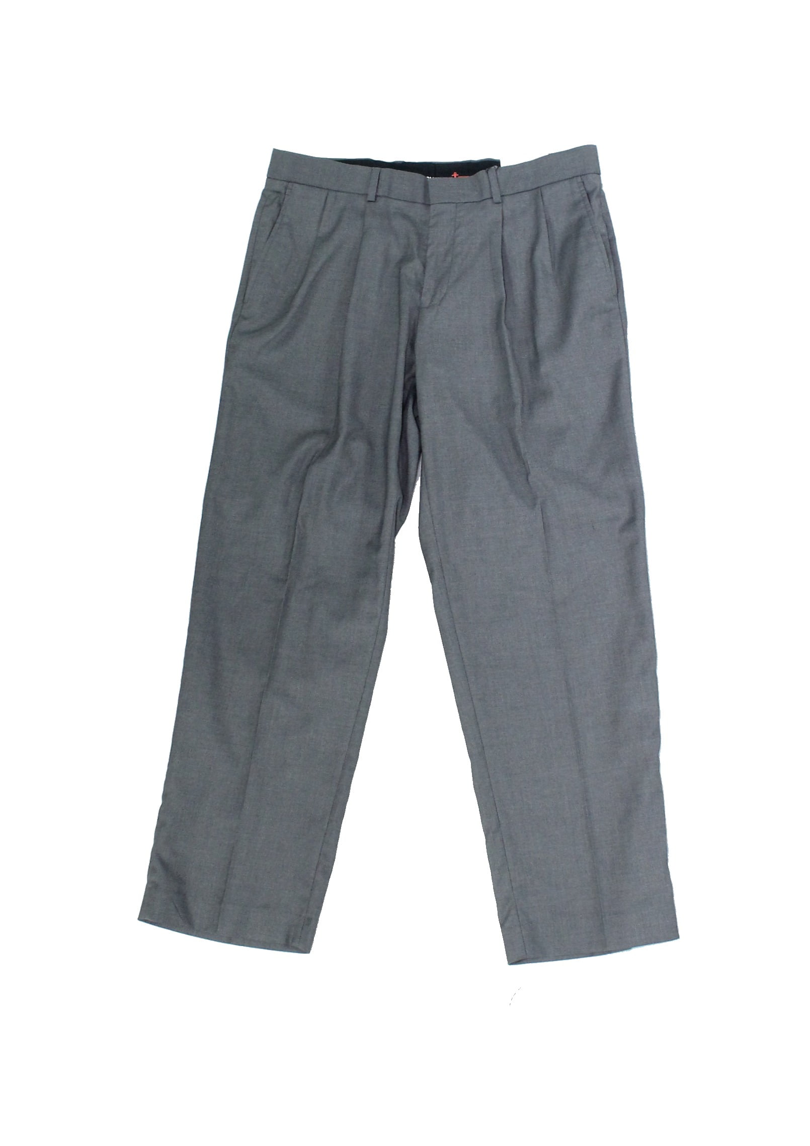 Dockers Mens Dress Pants 34x29 Straight-Fit Pleated Stretch - Walmart.com