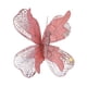 thumbnail image 4 of Adorno colgante de pared con forma de mariposa artificial, fondo brillante decorativo. Rosa, 4 of 9