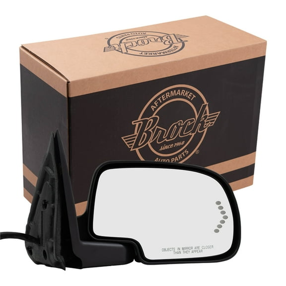Brock Power Mirror for 2003-2006 Silverado 1500 Turn Signal Indicator Memory Heated Manual Fold