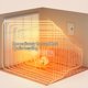 thumbnail image 4 of Inteprter Calentador de ventilador de escritorio para el hogar y la Oficina, Mini herramienta de secado de ropa con Control remoto, máquinas de Suministros térmicos, 4 of 6