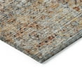 thumbnail image 4 of HomeRoots 605070 8 x 10 ft. Coral Terra Cotta & Beige Floral Washable Indoor & Outdoor Traditional Rectangle Area Rug, 4 of 5