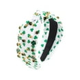 thumbnail image 2 of Bandeau Incrusté de Strass pour Femmes, Accessoire Vintage Classique Vert Parfumé, Épingle à Cheveux pour la Saint-Patrick, 2 of 6