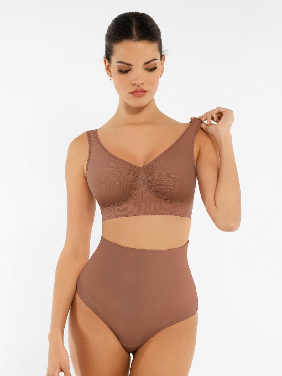 FeelinGirl Women’s Seamless Wireless Full Coverage Bra