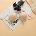 thumbnail image 7 of GEWSEY Womens Comfort Bra Lace Embroidery Full-Coverage Push-Up Bralette Light Shapewear Bras for Everyday Wear (Beige, 26B), 7 of 7