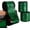 Christmas dark green, variant on 3 Rolls Grass Green Silk Satin Ribbon, 1.5 Inch 15 Yards Chiffon Frayed Ribbon for Flower Bouquet, Gift Wrapping, Wedding, Birthday Party Decor green -