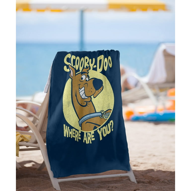 Scooby Doo Where are You Officially Licensed Beach Towel 30 X 60 Walmart