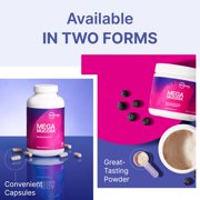 Microbiome Labs MegaMucosa - Amino Acids Supplement with Dairy-Free Immunoglobulins - Gut Health + Immune Support for Women & Men - for Complete Mucosal Support 180 Capsules