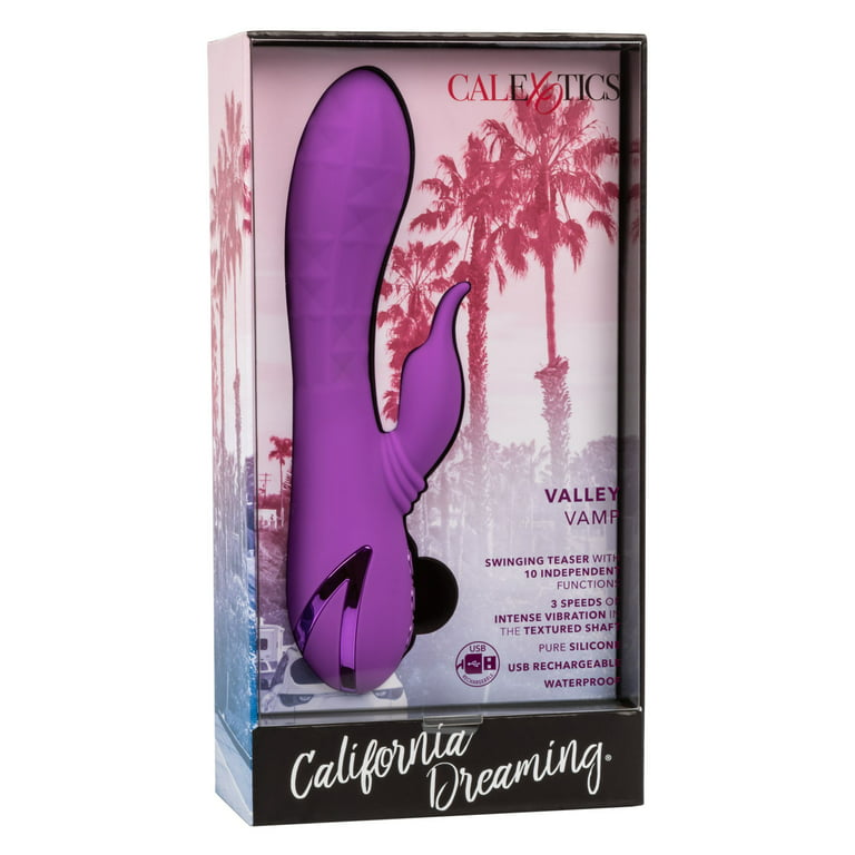 California Dreaming Valley Vamp Luxury 10-Function 3-Speed Swinging  Vibrator Massager