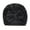 Black, variant on GigrtiJin 0-3 Years Newborn Infant Turban Hats Solid Color Twist Knot Beanies Breathable Headwrap