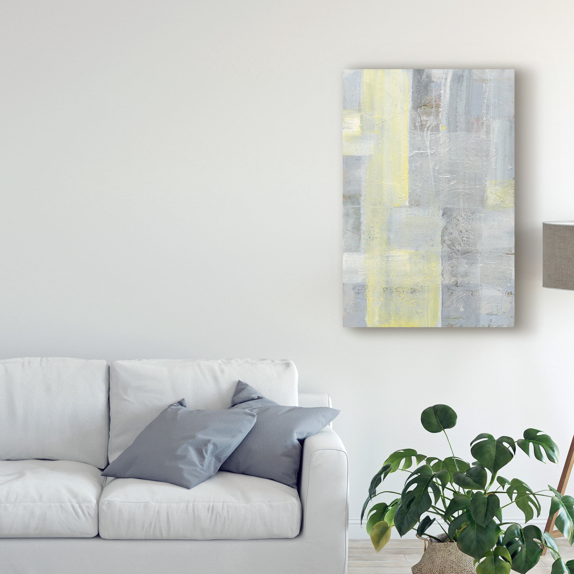 Trademark Fine Art 'Patchwork Abstract II' Canvas Art by Albena Hristova