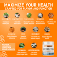 thumbnail image 2 of Original Functional Coffee Creamer w/ Coconut Milk Powder, MCT Oil & Lion’s Mane, Reishi, Chaga, Maitake, Turkey Tail, Cordyceps-Stress Relief, Immunity Boost, Vegan, Dairy Free 120g/4.23oz, 2 of 6