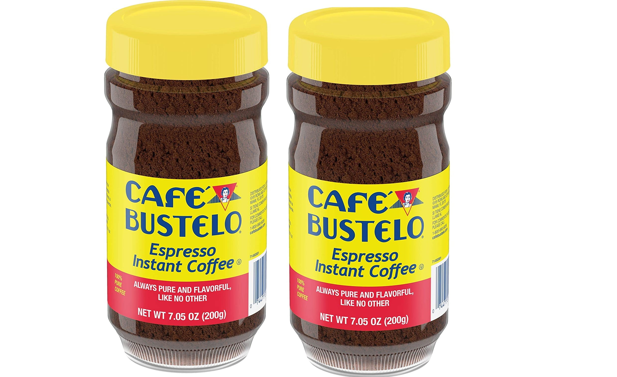 Café Bustelo Espresso Style Instant Coffee, 7.05 Ounce (2 Pack