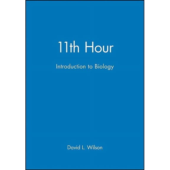 Eleventh Hour - Boston: 11th Hour: Introduction to Biology (Paperback)