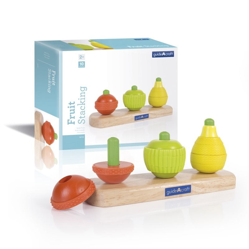 Guidecraft Manipulatives Fruit Stacking