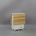 thumbnail image 2 of LDF020 - Table à Manger Pliante Gain de Place avec Étagère de Rangement, 2 of 6