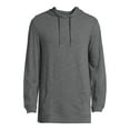 thumbnail image 5 of George Men's and Big Men's Long Sleeve Slub Hoodie, 5 of 5