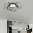 thumbnail image 6 of Golden Lighting Elena Integrated LED Flush Mount in Natural Black, 6 of 7