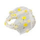 thumbnail image 1 of Bordado Bolso de flores Almacenamiento de bolsas de comestibles reutilizables para una casa de vacaciones Amarillo, 1 of 8