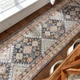 thumbnail image 7 of Well Woven Rodeo Virden Bohemian Oriental Blue Distressed 2'7" x 9'10" Runner Rug, 7 of 7