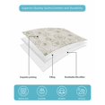 thumbnail image 5 of Quilts King Size Bedding Set, Farmhouse Flowers Lightweight Quilted Comforter, Green Botanical Floral Patterned Soft Reversible Bedspread Coverlet with Pillow Covers for All Season, 96" x 106", 5 of 7