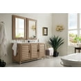 thumbnail image 7 of James Martin Furniture 620-V60D-WW-3IBK 60 in. Portland White Washed Walnut Double Bathroom Vanity with 3 cm Iconic Black Quartz Top & Sink, 7 of 7