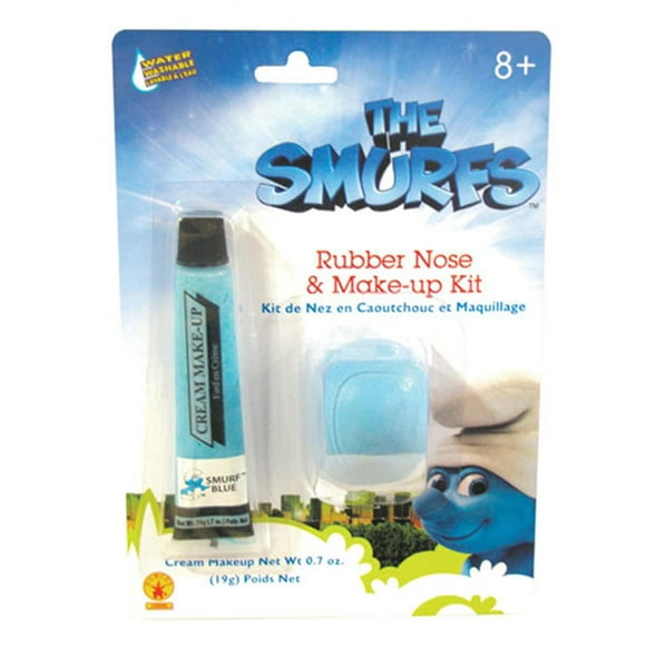 Le Nez en Caoutchouc Smurfs & Kit de Maquillage