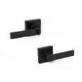 Heavy Square Three Bar Handle Lock Alloy Door Lock Bedroom Balcony Bathroom Access Handle Lock
