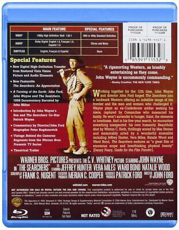 The Searchers (Blu-ray) - Walmart.com