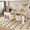 White + MDF, variant on 80-Inch Expandable Kitchen Island with Dining Table, Solid Wood Grain Countertop and Power Outlet, Mobile Storage Cart with Cabinet & 2 Drawers,Black