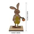 Easter Bunny Decorations Wooden Bunny Spring Decorations Style Home