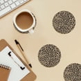 thumbnail image 6 of Xecao Leopard Print-1 for MDF Cork Coaster 4 Pcs,Drink Coasters,Suit for House Warming Gifts New Home ,Coffee Table Decor-Round Shape, 6 of 7