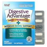 Schiff Digestive Advantage Intensive Bowel Support 96 Capsules
