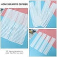 thumbnail image 5 of HONITANO 20Pcs Plastic Dividers for Storage Bins and Drawers White Rectangular Free Combination, 5 of 8