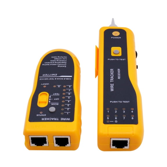 Network Cable Tester Cat5 Cat6 RJ45 UTP STP Line Finder Telephone Wire Tracker Tracer Diagnose Tone Tool Kit
